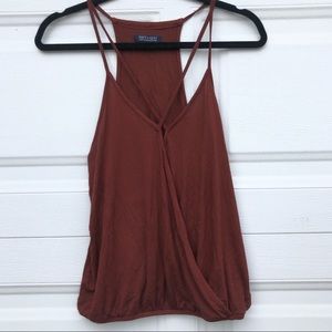 American Eagle Cross over tank top